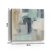 Fern Brook Morning I Canvas Art Print, 40x40