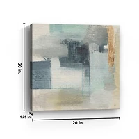 Fern Brook Morning II Canvas Art Print