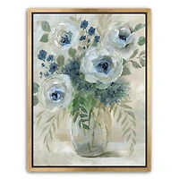 Simple Sophistication Framed Canvas Art Print
