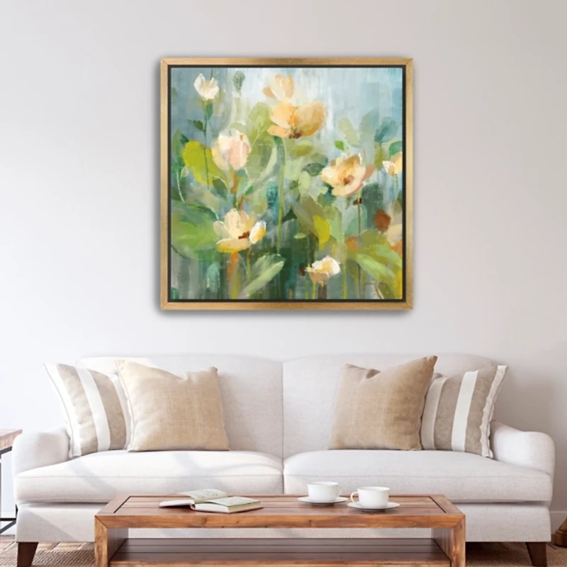 Growing Tall Framed Canvas Art Print