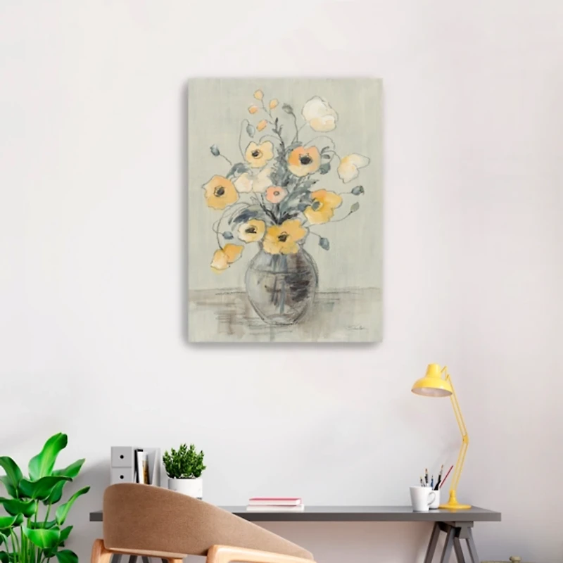 Joyful Bouquet Canvas Art Print, 24x32