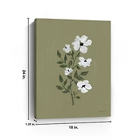 Pretty Little Flower Canvas Art Print