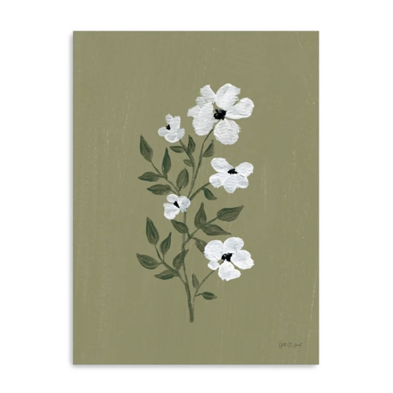 Pretty Little Flower Canvas Art Print