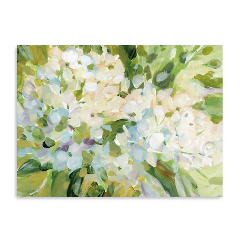 Hydrangea Joy Canvas Art Print
