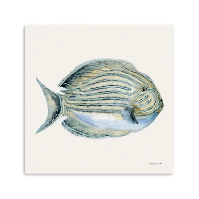 Coastal Bliss Fish Canvas Art Print