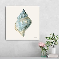 Coastal Bliss Shell Canvas Art Print