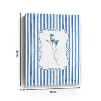 Blue Spring Silo I Canvas Art Print