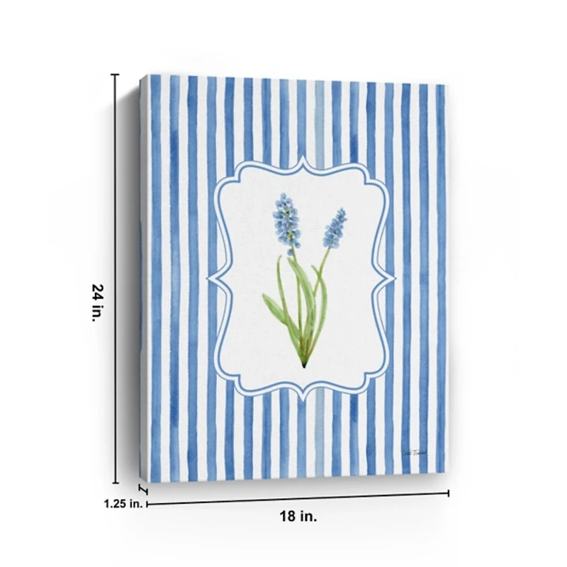 Blue Spring Silo II Canvas Art Print