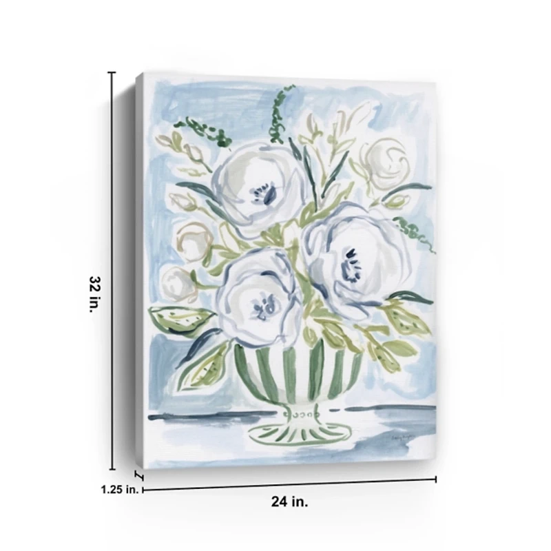 Fiona Floral Canvas Art Print, 24x32