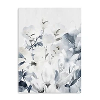 Gray Wildflowers Canvas Art Print, 18x24