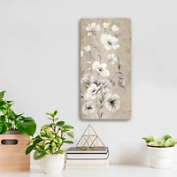Soft Floral Branches I Canvas Art Print