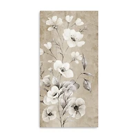 Soft Floral Branches I Canvas Art Print, 20x40