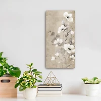 Soft Floral Branches II Canvas Art Print