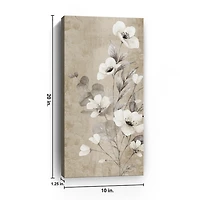 Soft Floral Branches II Canvas Art Print