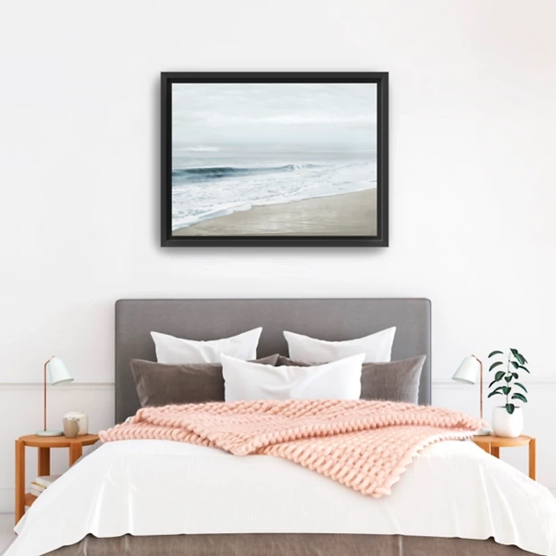 Morning Bliss Framed Canvas Art Print