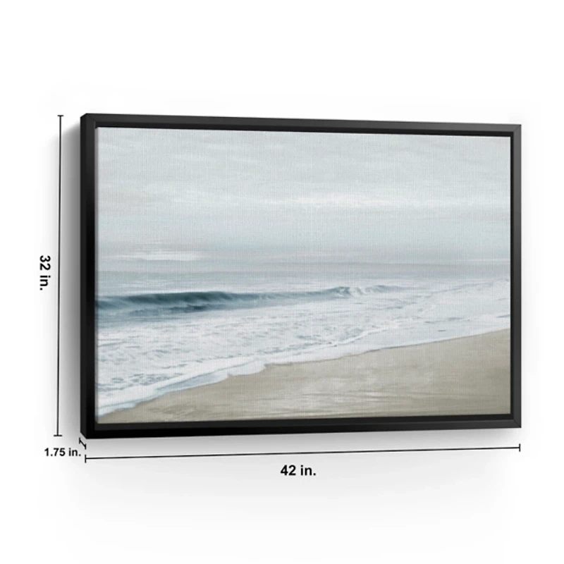 Morning Bliss Framed Canvas Art Print