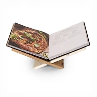 Marble and Wood Book Stand
