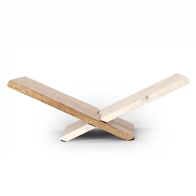 Marble and Wood Book Stand