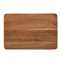 Large Acacia Wood Pedestal Riser