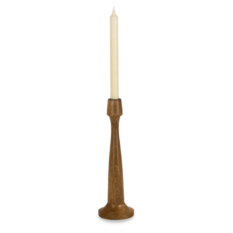 Mango Wood Taper Candle Holder