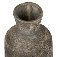 Distressed Gray Ceramic Vase