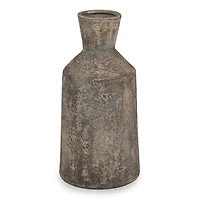 Distressed Gray Ceramic Vase