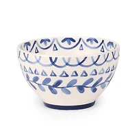 Blue Mosaic Ceramic Cereal Bowl