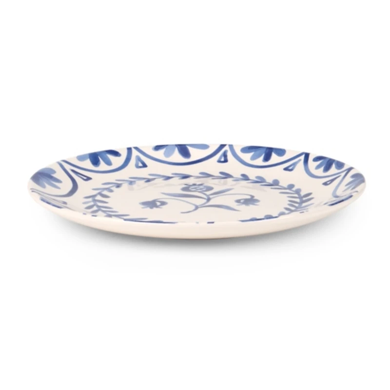 Blue Mosaic Ceramic Salad Plate
