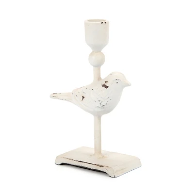 Bird Taper Candle Holder, 7 in.