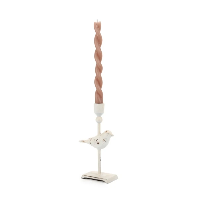 Bird Taper Candle Holder, 8.6 in.