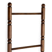 Brown Pine Wood Leaning Ladder