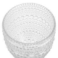 Clear Halo Glass Goblet