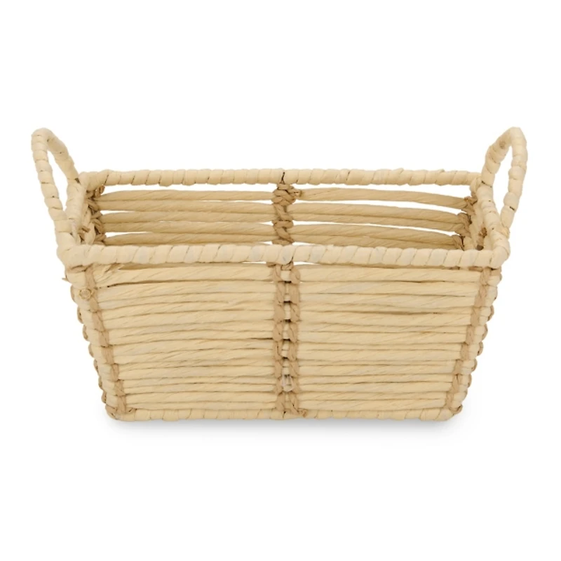 Natural Paper Stitched Basket