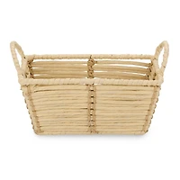 Natural Paper Stitched Basket
