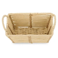 Natural Paper Stitched Basket
