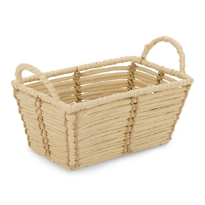 Natural Paper Stitched Basket