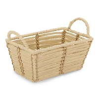 Natural Paper Stitched Basket