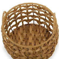Round Natural Straw Basket
