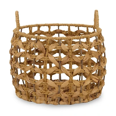 Round Natural Straw Basket