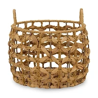 Round Natural Straw Basket
