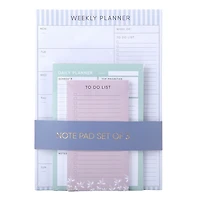 Planner Stationery 3-pc. Set