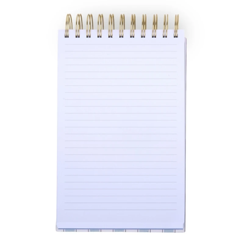 Blue Stripe Spiral Stationery Notebook