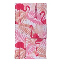 Pink Flamingos Beach Towel