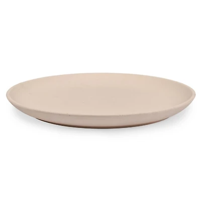 Cream Ceramic Decorative Platter