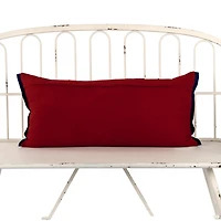 Woven Stripe Lumbar Pillow