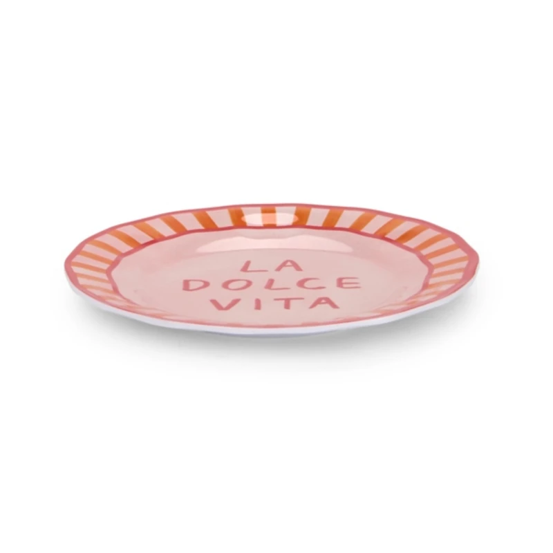 Dolce Vita Melamine Appetizer Plate