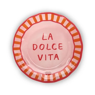 Dolce Vita Melamine Appetizer Plate