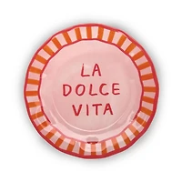 Dolce Vita Melamine Appetizer Plate
