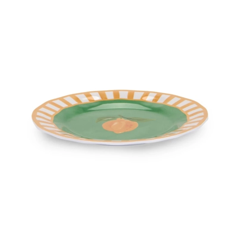Lemon Melamine Appetizer Plate