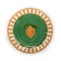Lemon Melamine Appetizer Plate